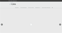 Desktop Screenshot of gha-info.de